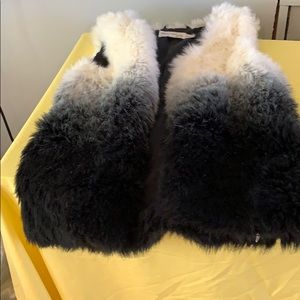 Child’s fake fur vest